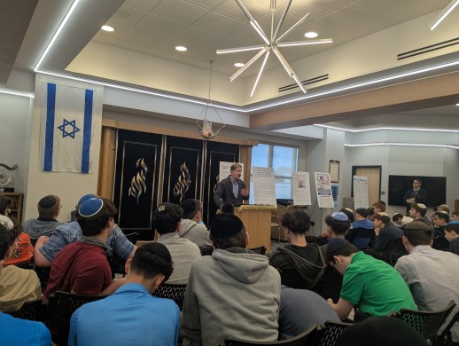 ASSEMBLY WITH ELI ROSENBAUM, NAZI HUNTER