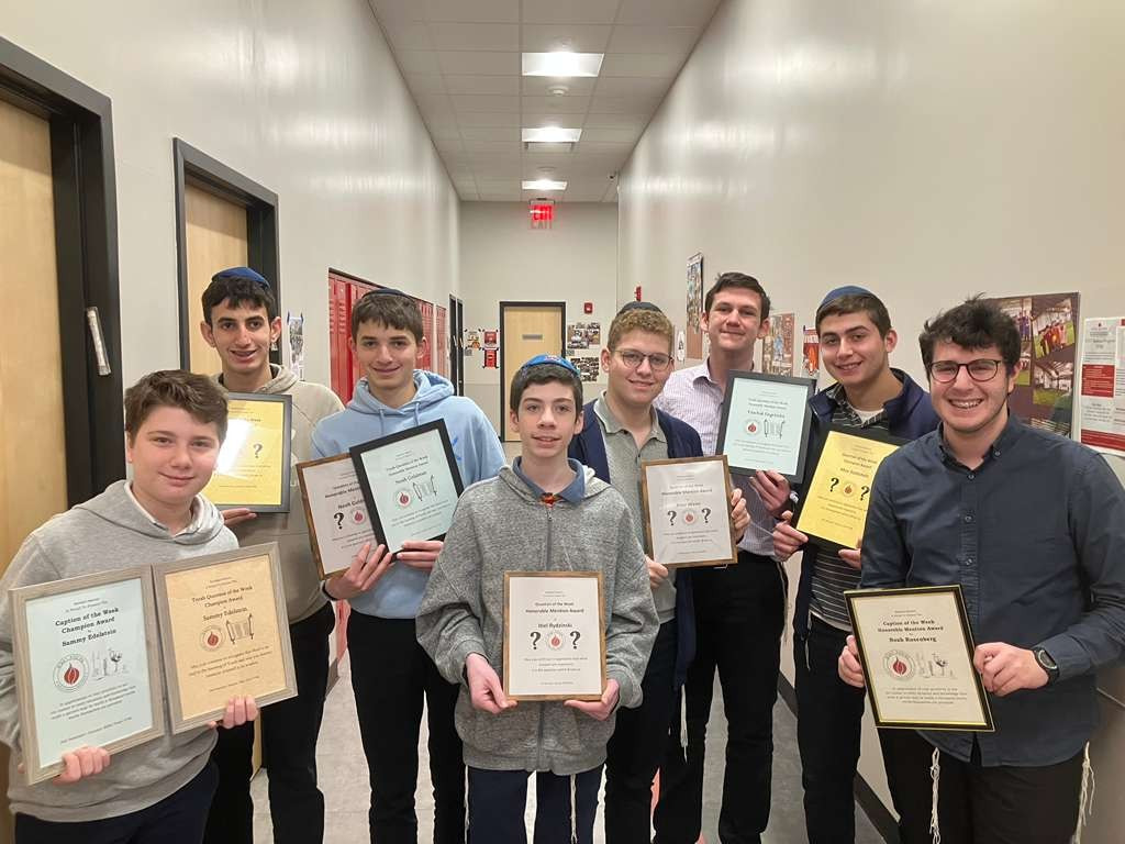 Fall Semester Winners Announced for Torah Caption of the Week